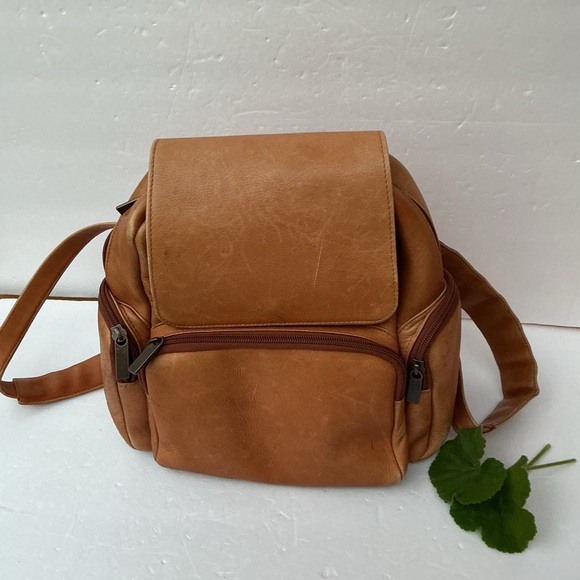 Genuine Leather Backpack - Picture 5 of 7